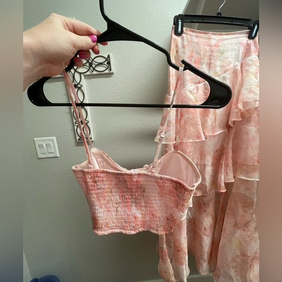 pink two piece set! - Picture 3 of 6